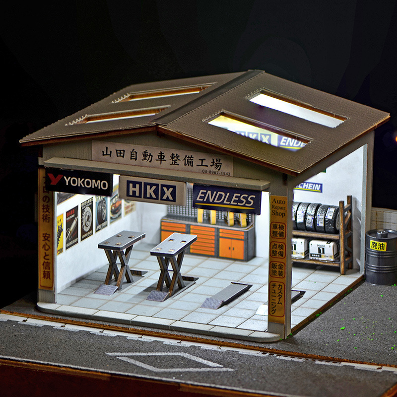 1:64 Scale DIY Auto Repair Sho - Auto Repair Shop 评论和价格