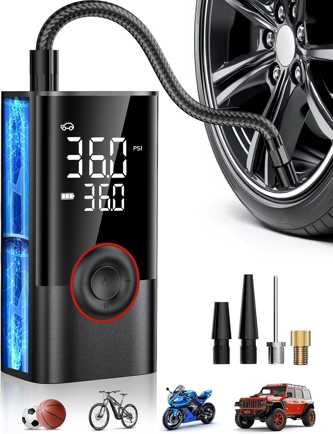 Portable Wireless Air Compress - Air Compressor 评论和价格