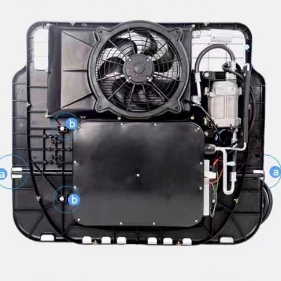 24V Truck Sleeper Parking Cool - Air Compressor 评论和价格